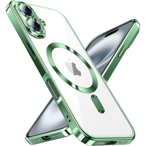 Θήκη Orso Magsafe Camera Protection Bare Look Green iPhone 16 ΘΗΚΕΣ Orso Θήκη Orso Magsafe Camera Protection Bare Look Green iPhone 16