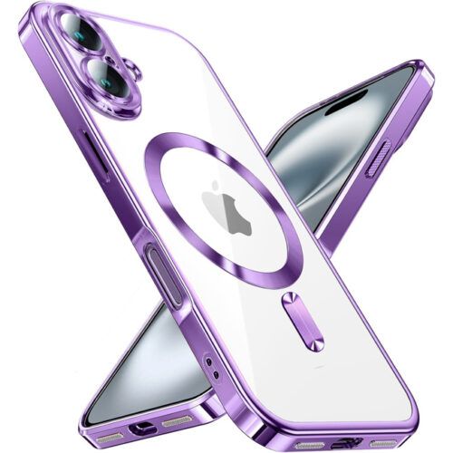 Θήκη Orso Magsafe Camera Protection Bare Look Purple iPhone 16 ΘΗΚΕΣ Orso Θήκη Orso Magsafe Camera Protection Bare Look Purple iPhone 16