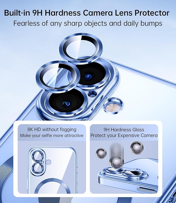 Θήκη Orso Magsafe Camera Protection Bare Look Ultramarine iPhone 16 ΘΗΚΕΣ Orso Θήκη Orso Magsafe Camera Protection Bare Look Ultramarine iPhone 16 - Image 2
