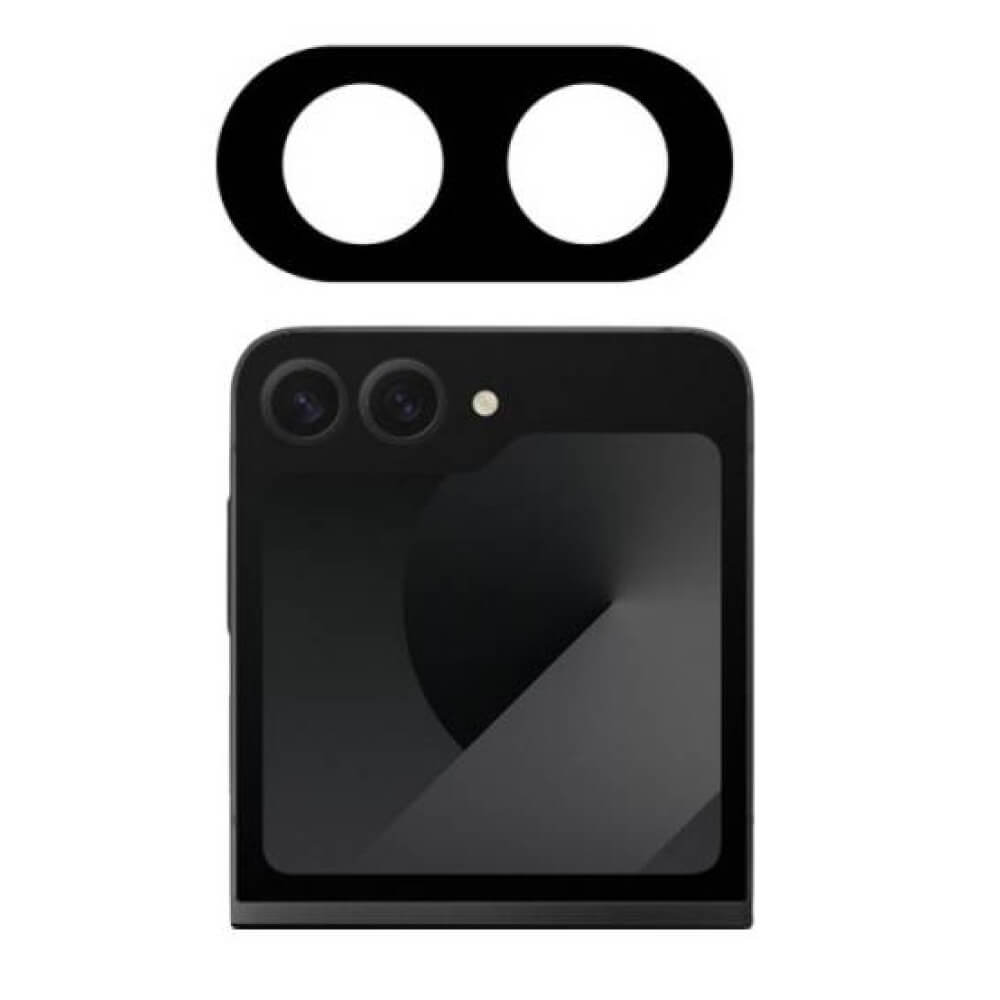 Full Cover 9H Camera Glass Black Samsung Galaxy Z Flip 6 ΠΡΟΣΤΑΣΙΑ ΟΘΟΝΗΣ VOLTE-TEL Full Cover 9H Camera Glass Black Samsung Galaxy Z Flip 6