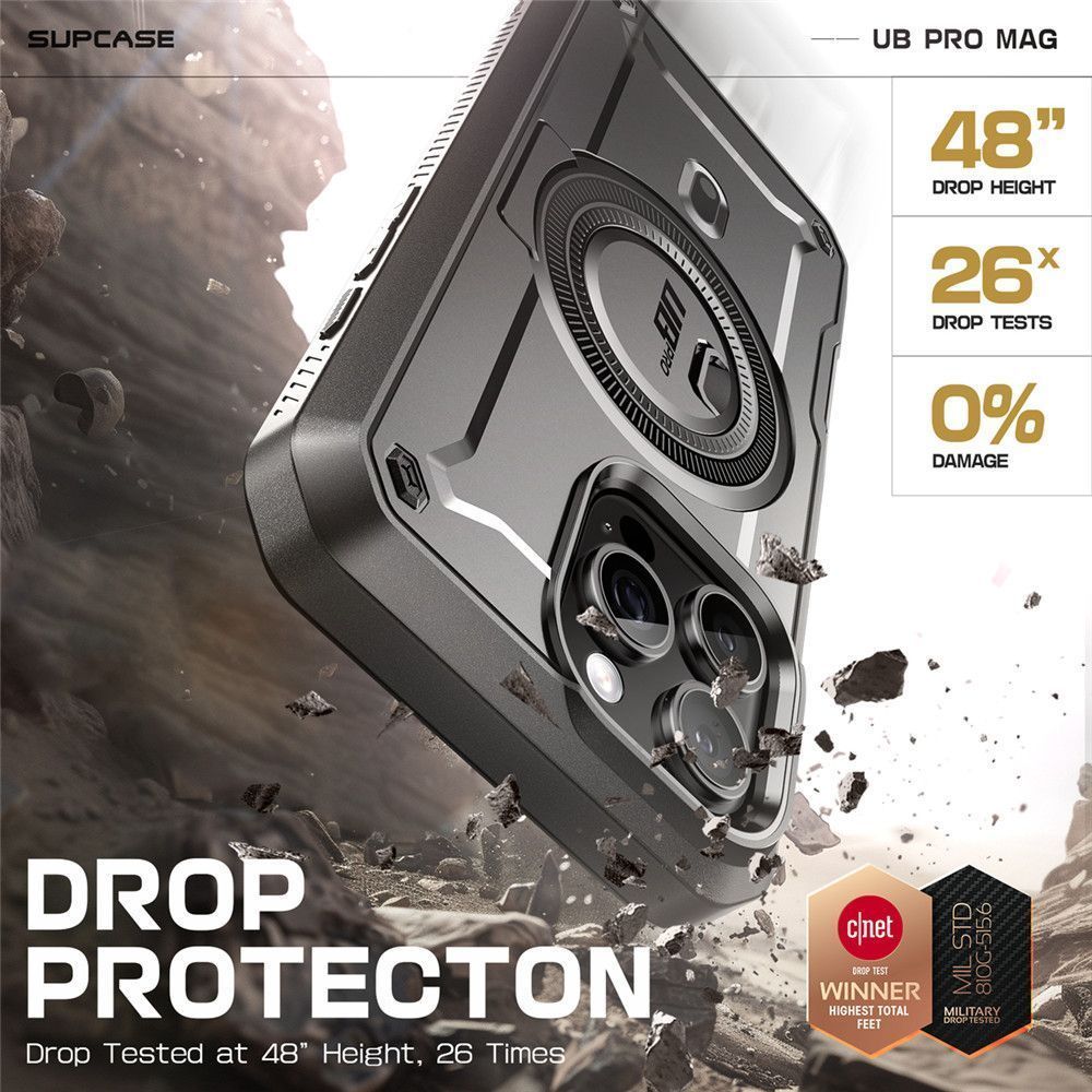 Θήκη Supcase Unicorn Beetle Pro Magsafe 360 Black iPhone 16 Pro Max ΘΗΚΕΣ SUPCASE Θήκη Supcase Unicorn Beetle Pro Magsafe 360 Black iPhone 16 Pro Max - Image 8