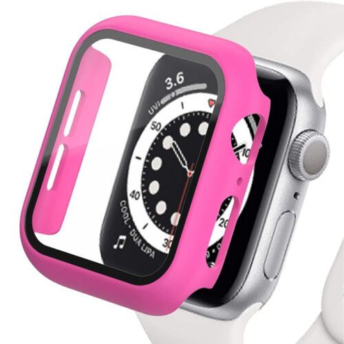 Θήκη 2-in-1 Hard Frame Fuchsia + Tempered Glass Apple Watch 46mm APPLE WATCH Orso Θήκη 2-in-1 Hard Frame Fuchsia + Tempered Glass Apple Watch 46mm