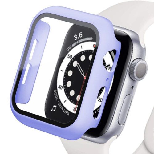Θήκη 2-in-1 Hard Frame Violet + Tempered Glass Apple Watch 46mm APPLE WATCH Orso Θήκη 2-in-1 Hard Frame Violet + Tempered Glass Apple Watch 46mm