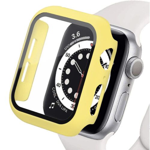 Θήκη 2-in-1 Hard Frame Yellow + Tempered Glass Apple Watch 46mm APPLE WATCH Orso Θήκη 2-in-1 Hard Frame Yellow + Tempered Glass Apple Watch 46mm