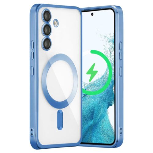 Θήκη Orso Magsafe Camera Protection Bare Look Ultramarine Blue Samsung Galaxy S23 FE 5G