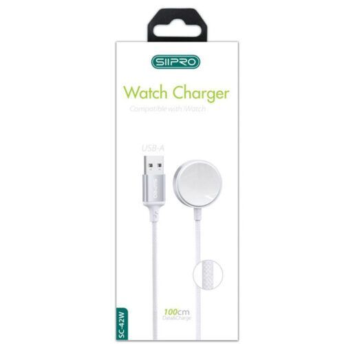 Alternative view of Siipro Apple Watch Magnetic USB Charger White (SC-42W)