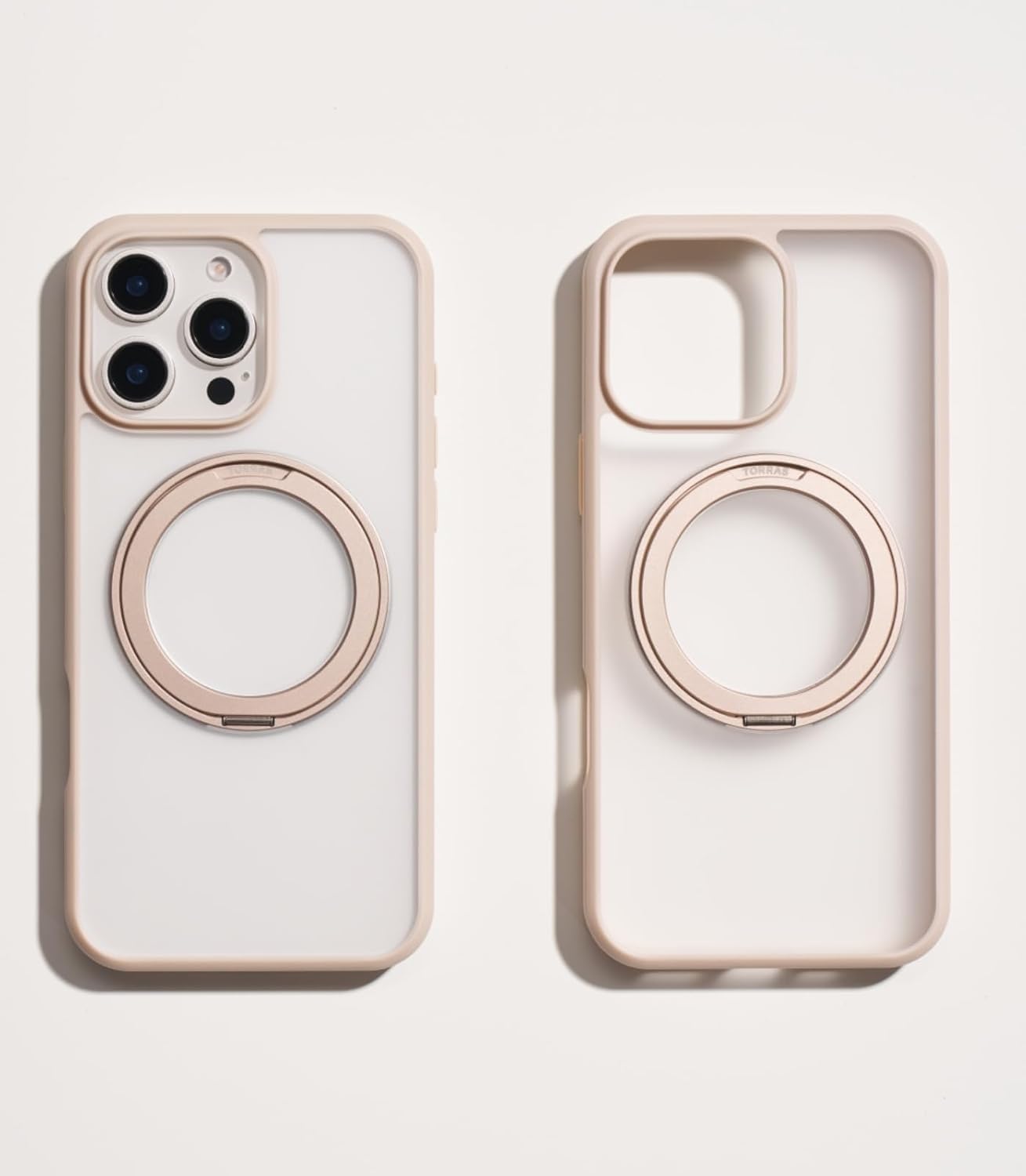 Θήκη Torras Ostand Pro MagSafe Kickstand Desert Gold iPhone 16 Pro Max ΘΗΚΕΣ TORRAS Θήκη Torras Ostand Pro MagSafe Kickstand Desert Gold iPhone 16 Pro Max - Image 6