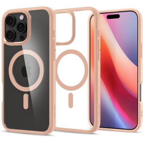Θήκη Spigen Ultra Hybrid MagSafe Rose Titanium iPhone 16 Pro Max ΘΗΚΕΣ Spigen Θήκη Spigen Ultra Hybrid MagSafe Rose Titanium iPhone 16 Pro Max