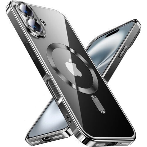 Θήκη Orso Magsafe Camera Protection Bare Look Black iPhone 16 ΘΗΚΕΣ Orso Θήκη Orso Magsafe Camera Protection Bare Look Black iPhone 16