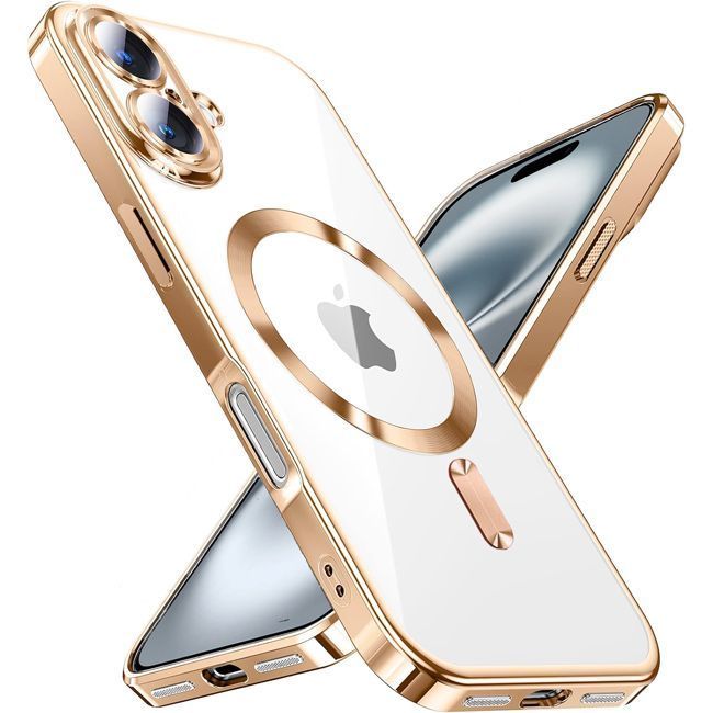 Θήκη Orso Magsafe Camera Protection Bare Look Gold iPhone 16 ΘΗΚΕΣ Orso Θήκη Orso Magsafe Camera Protection Bare Look Gold iPhone 16