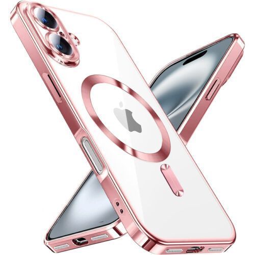 Θήκη Orso Magsafe Camera Protection Bare Look Rose Gold iPhone 16 ΘΗΚΕΣ Orso Θήκη Orso Magsafe Camera Protection Bare Look Rose Gold iPhone 16