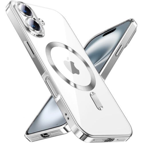 Θήκη Orso Magsafe Camera Protection Bare Look Silver iPhone 16 ΘΗΚΕΣ Orso Θήκη Orso Magsafe Camera Protection Bare Look Silver iPhone 16