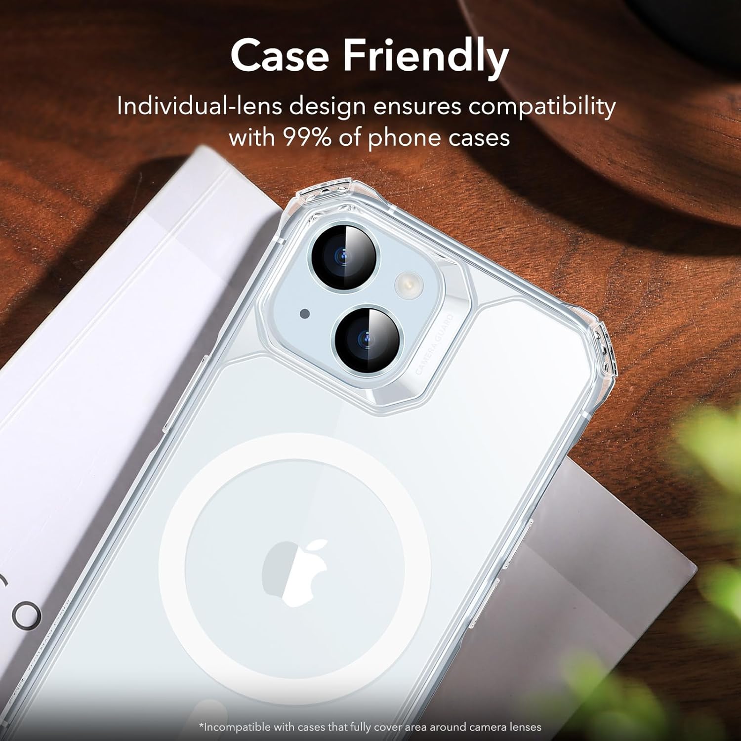 ESR Armorite Tempered Glass Camera Lens Light Blue iPhone 15 /15 Plus ΠΡΟΣΤΑΣΙΑ ΟΘΟΝΗΣ ESR ESR Armorite Tempered Glass Camera Lens Light Blue iPhone 15 /15 Plus - Image 8