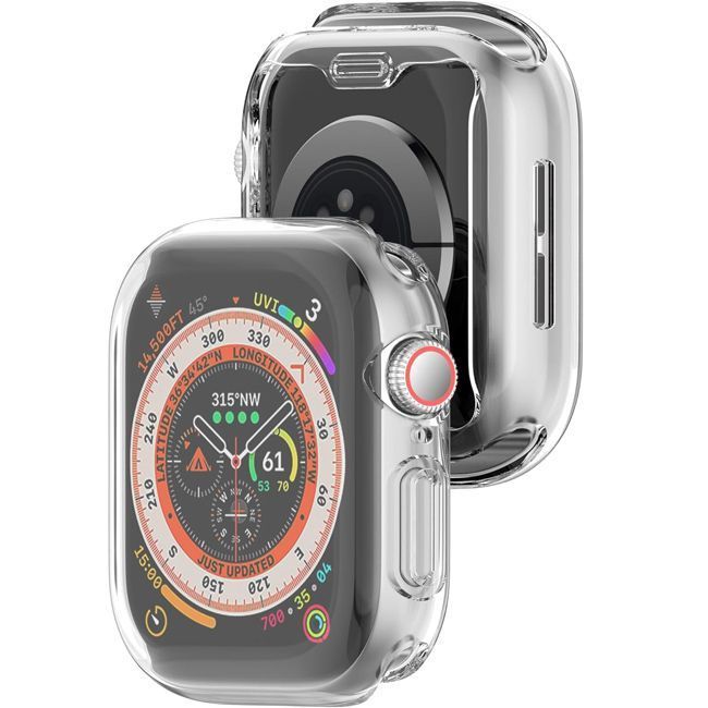 Θήκη Ultra Thin Silicone Διάφανη Apple Watch 46mm APPLE WATCH Orso Θήκη Ultra Thin Silicone Διάφανη Apple Watch 46mm