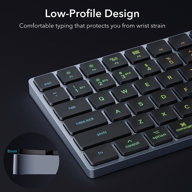 ESR Velocity85 Wireless Mechanical Keyboard Black GADGETS ESR ESR Velocity85 Wireless Mechanical Keyboard Black - Image 2