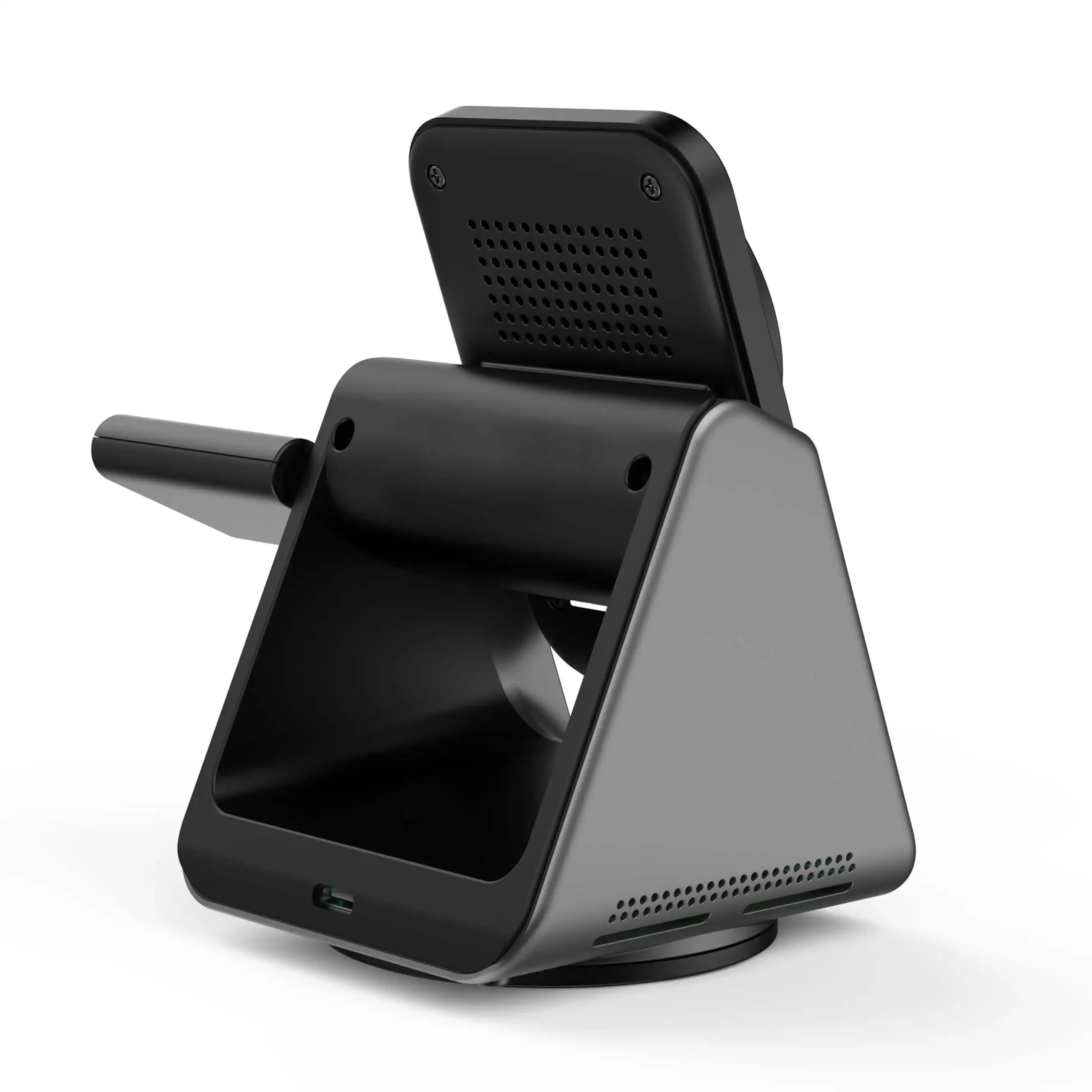 WiWU 3in1 Magsafe Coolpad Wireless Charger Grey (W018) APPLE WATCH WIWU WiWU 3in1 Magsafe Coolpad Wireless Charger Grey (W018) - Image 4