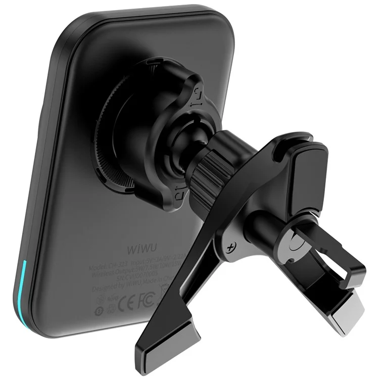 WiWU Qi2 MagSafe Air Vent Car Charger Black (CH-323) ΑΞΕΣΟΥΑΡ MAGSAFE WIWU WiWU Qi2 MagSafe Air Vent Car Charger Black (CH-323) - Image 8
