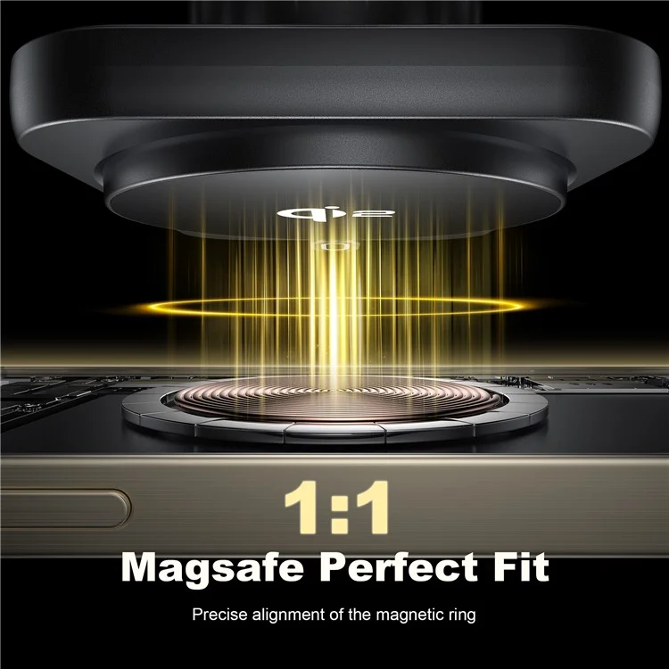 WiWU Qi2 MagSafe Air Vent Car Charger Black (CH-319) ΑΞΕΣΟΥΑΡ MAGSAFE WIWU WiWU Qi2 MagSafe Air Vent Car Charger Black (CH-319) - Image 2
