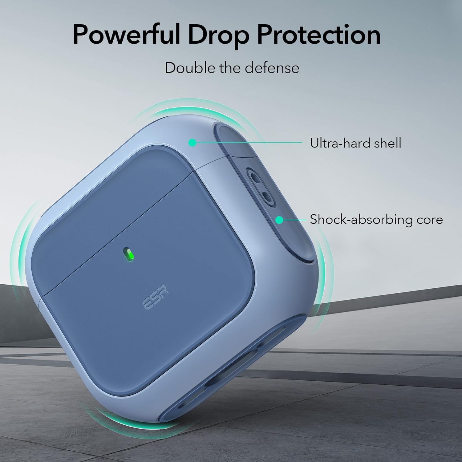 Θήκη ESR AirPods 4 Orbit Hybrid Case Blue (MagSafe Compatible) APPLE AIRPODS ESR Θήκη ESR AirPods 4 Orbit Hybrid Case Blue (MagSafe Compatible) - Image 6