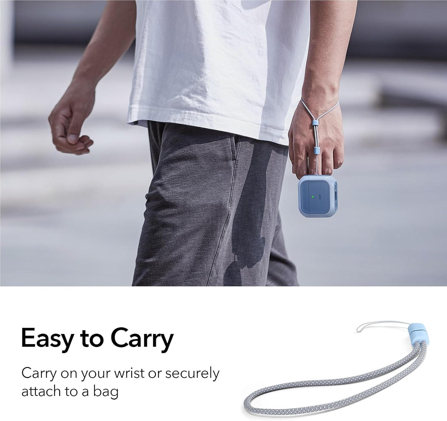 Θήκη ESR AirPods 4 Orbit Hybrid Case Blue (MagSafe Compatible) APPLE AIRPODS ESR Θήκη ESR AirPods 4 Orbit Hybrid Case Blue (MagSafe Compatible) - Image 7