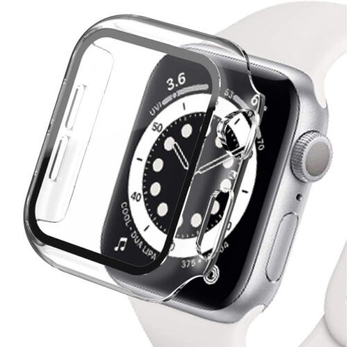 Θήκη 2-in-1 Hard Frame Clear + Tempered Glass Apple Watch 46mm