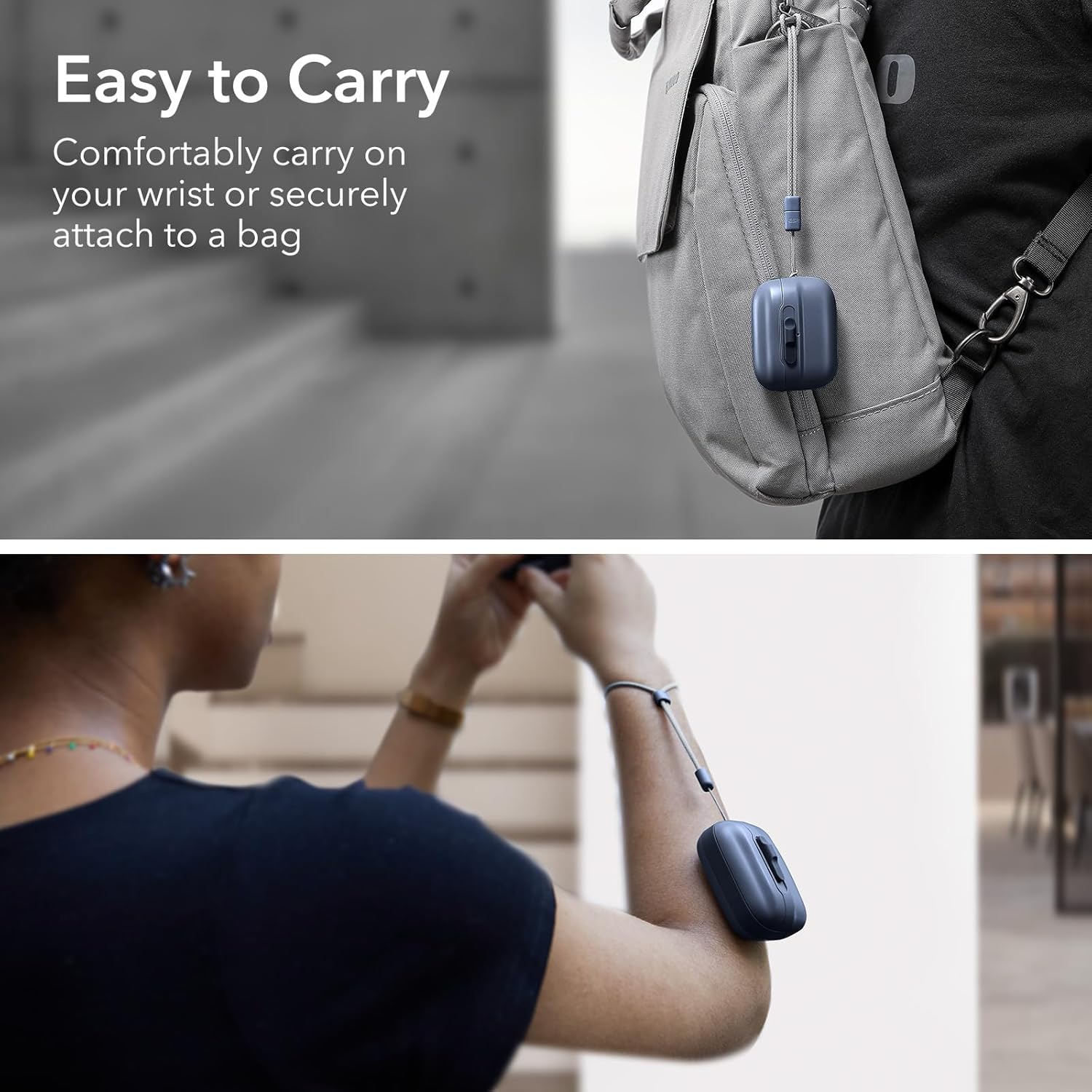 Θήκη ESR AirPods 4 Pulse Magnetic Lock Blue (MagSafe Compatible) APPLE AIRPODS ESR Θήκη ESR AirPods 4 Pulse Magnetic Lock Blue (MagSafe Compatible) - Image 6