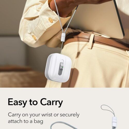 Alternative view of Θήκη ESR AirPods 4 Pulse Magnetic Lock White (MagSafe Compatible)