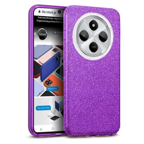 Θήκη Hybrid Strass Violet Xiaomi Redmi 14C