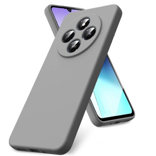 Θήκη Rubber Silk Grey Xiaomi Redmi 14C