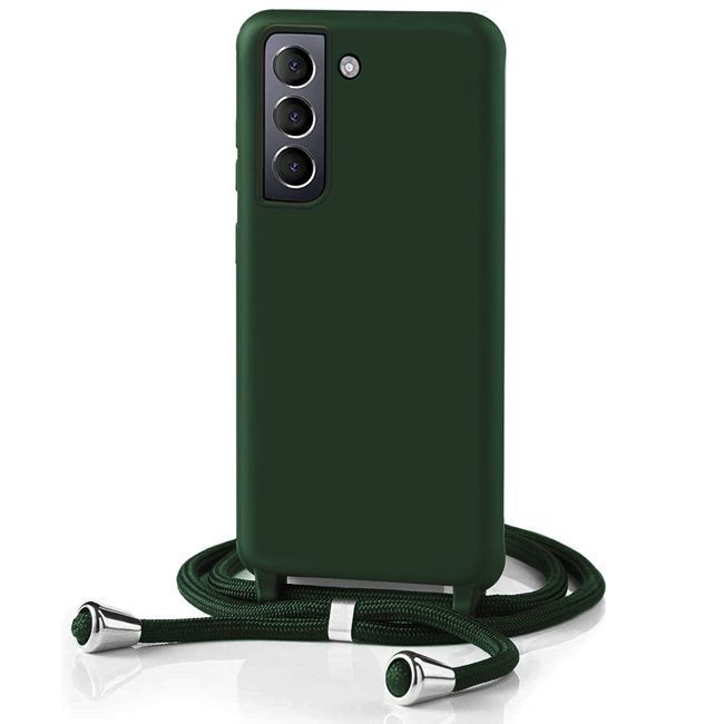 Θήκη Orso Soft TPU Κορδόνι Pine Green Samsung Galaxy S24 FE 5G ΘΗΚΕΣ Orso Θήκη Orso Soft TPU Κορδόνι Pine Green Samsung Galaxy S24 FE 5G