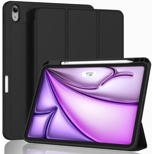 Θήκη Soft TPU Flexible Pencil Holder Black iPad Air 13 ΘΗΚΕΣ Orso Θήκη Soft TPU Flexible Pencil Holder Black iPad Air 13