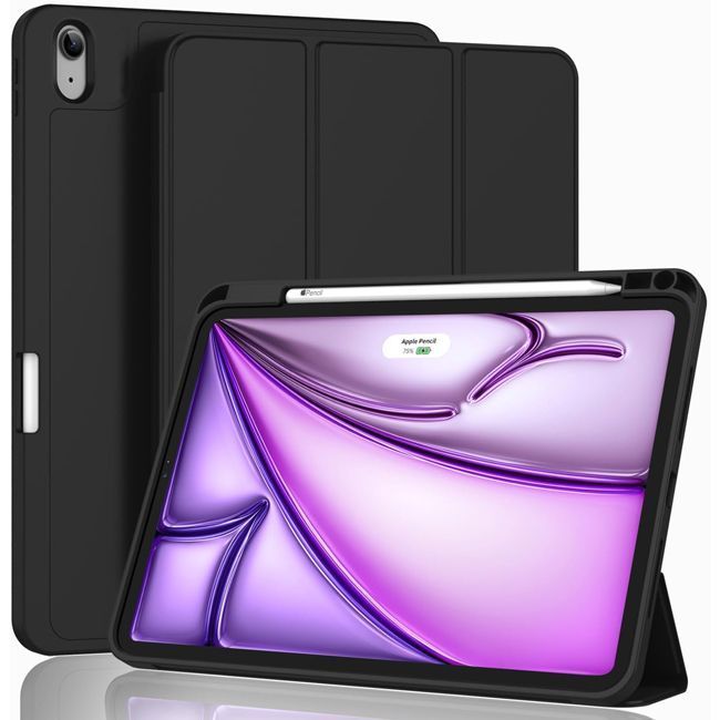 Θήκη Soft TPU Flexible Pencil Holder Black iPad Air 13 ΘΗΚΕΣ Orso Θήκη Soft TPU Flexible Pencil Holder Black iPad Air 13