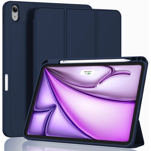 Θήκη Soft TPU Flexible Pencil Holder Dark Blue iPad Air 13 ΘΗΚΕΣ Orso Θήκη Soft TPU Flexible Pencil Holder Dark Blue iPad Air 13