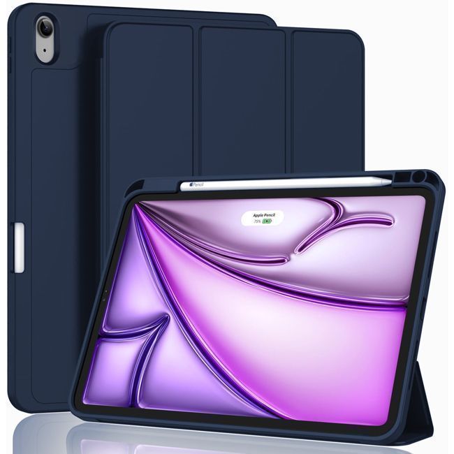 Θήκη Soft TPU Flexible Pencil Holder Dark Blue iPad Air 13 ΘΗΚΕΣ Orso Θήκη Soft TPU Flexible Pencil Holder Dark Blue iPad Air 13