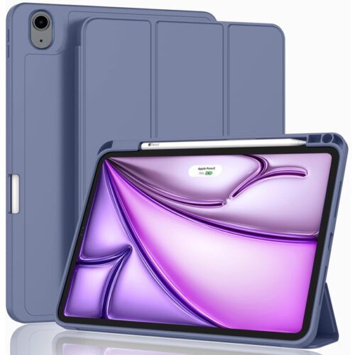 Θήκη Soft TPU Flexible Pencil Holder Lavender iPad Air 13 2024 ΘΗΚΕΣ Orso Θήκη Soft TPU Flexible Pencil Holder Lavender iPad Air 13 2024