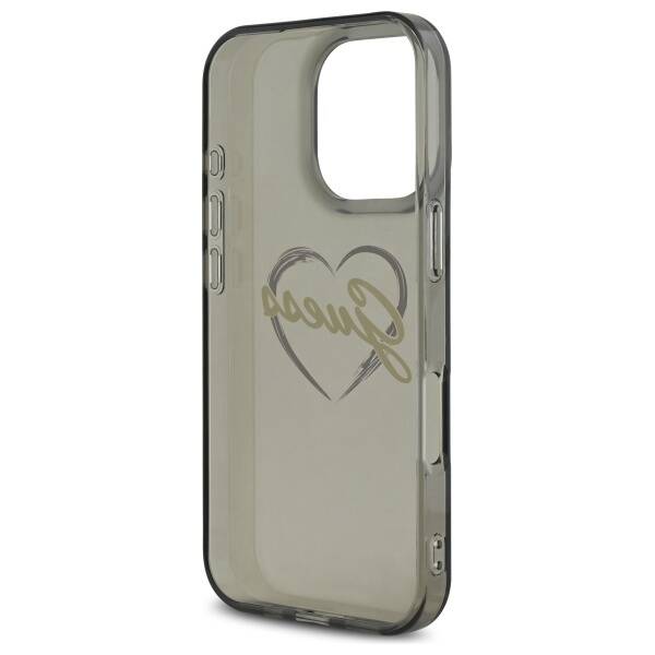 Θήκη Guess IML Hearts Clear Black iPhone 16 Pro Max ΘΗΚΕΣ Guess Θήκη Guess IML Hearts Clear Black iPhone 16 Pro Max - Image 3