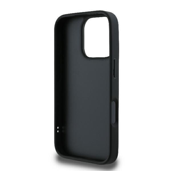 Θήκη Guess Quilted Metal Logo Black iPhone 16 Pro ΘΗΚΕΣ Guess Θήκη Guess Quilted Metal Logo Black iPhone 16 Pro - Image 4