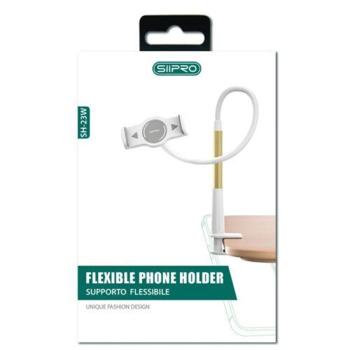 Alternative view of Siipro Flexible Phone and Tablet Holder Stand White (SH-32W)