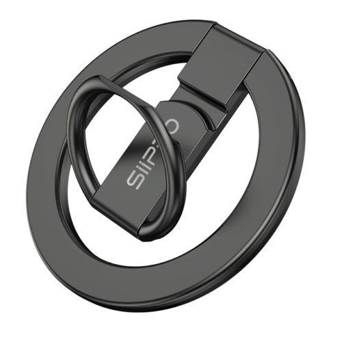 Siipro MagSafe Grip Ring Stand Titanium Grey