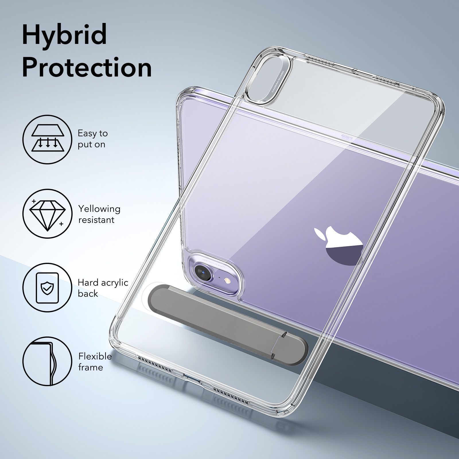 Θήκη ESR Boost Kickstand Clear Case iPad mini 6/7 ΘΗΚΕΣ ESR Θήκη ESR Boost Kickstand Clear Case iPad mini 6/7 - Image 5