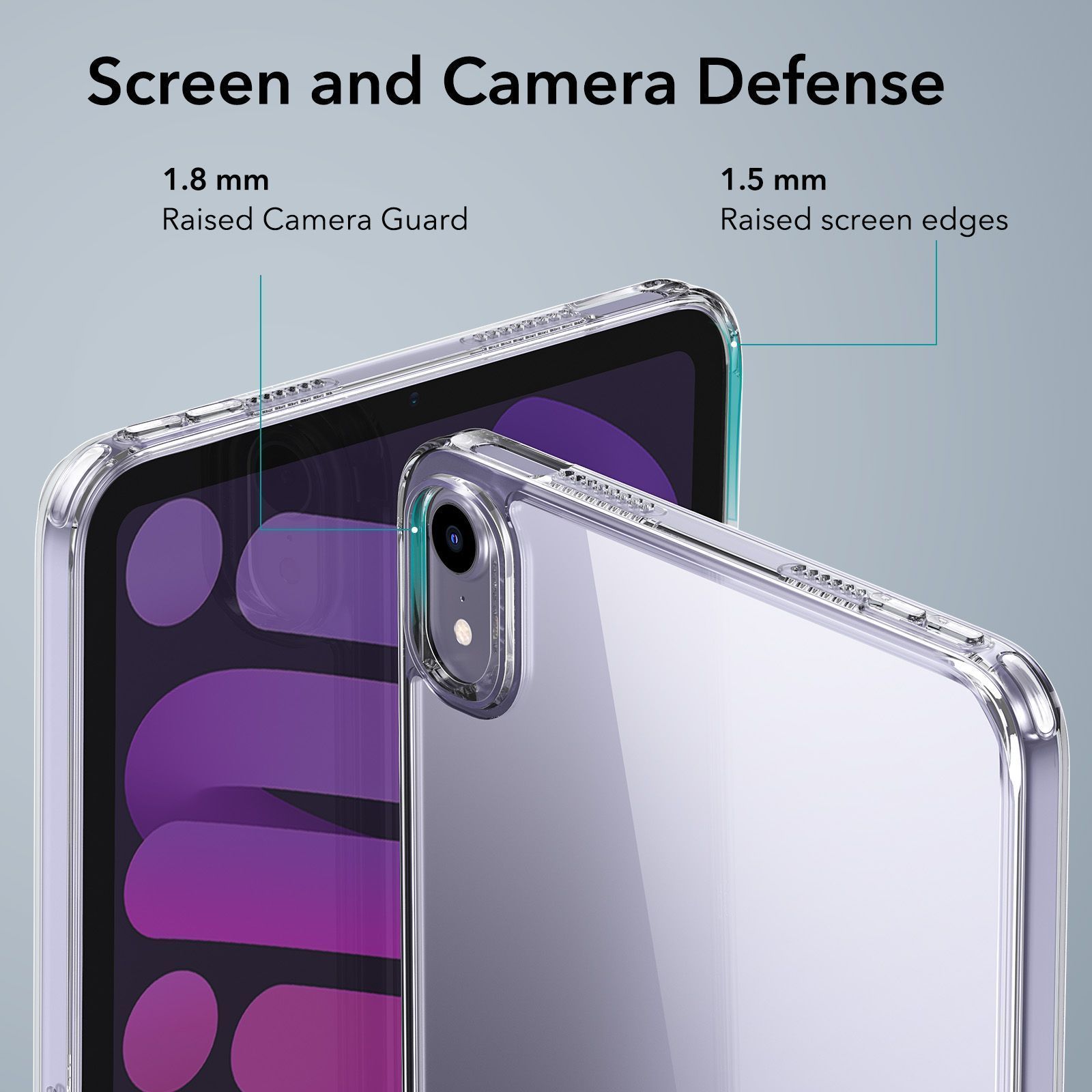 Θήκη ESR Boost Kickstand Clear Case iPad mini 6/7 ΘΗΚΕΣ ESR Θήκη ESR Boost Kickstand Clear Case iPad mini 6/7 - Image 4