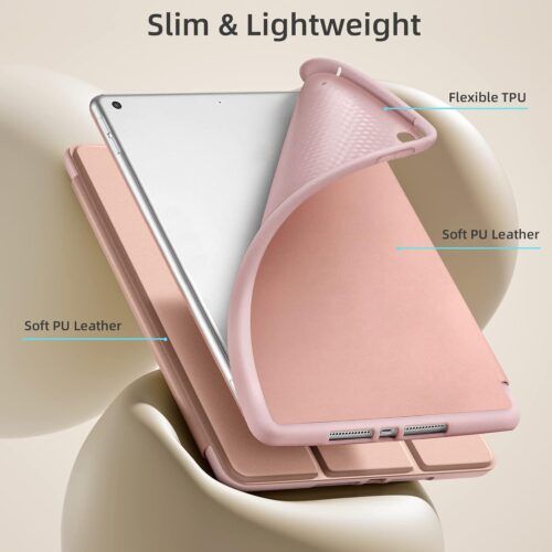 Alternative view of OEM Soft TPU Flexible Pencil Holder Case Rose Gold iPad Air / Air 2