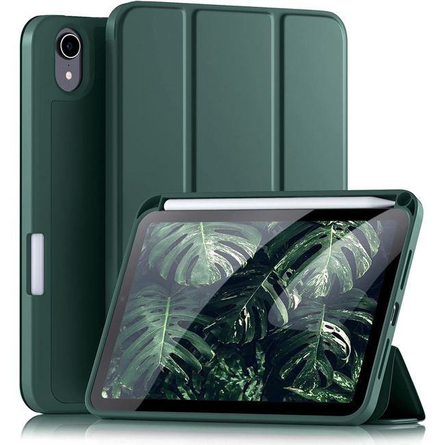 Θήκη Soft TPU Flexible Pencil Holder Green iPad Mini 6/7 ΘΗΚΕΣ Orso Θήκη Soft TPU Flexible Pencil Holder Green iPad Mini 6/7