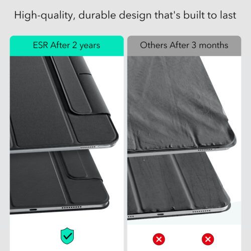 Alternative view of Θήκη ESR Rebound Magnetic with Clasp Black iPad mini 6/7