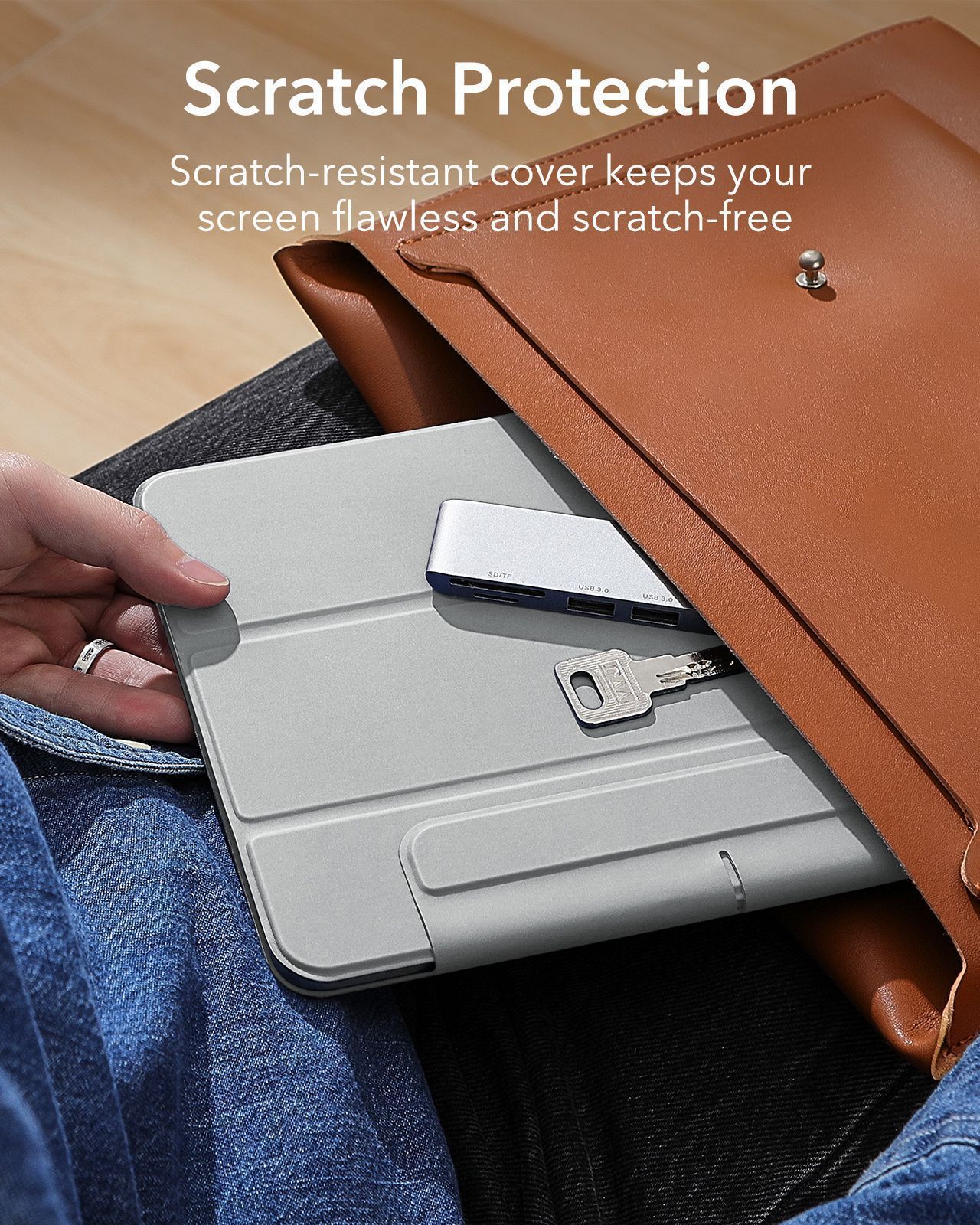 Θήκη ESR Rebound Magnetic with Clasp Grey iPad mini 6/7 ΘΗΚΕΣ ESR Θήκη ESR Rebound Magnetic with Clasp Grey iPad mini 6/7 - Image 2