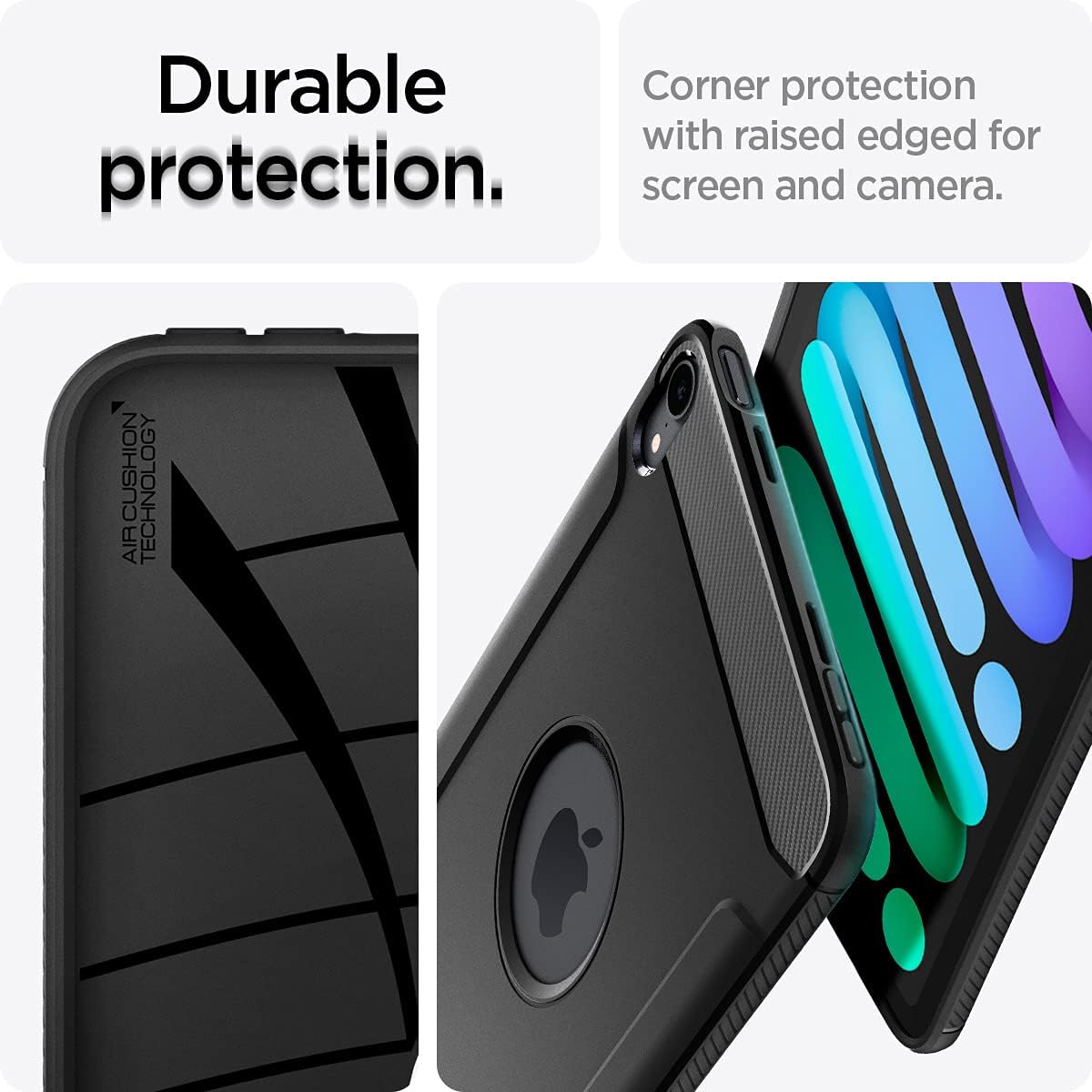 Θήκη Spigen Rugged Armor Black iPad Mini 6/7 ΘΗΚΕΣ Spigen Θήκη Spigen Rugged Armor Black iPad Mini 6/7 - Image 5