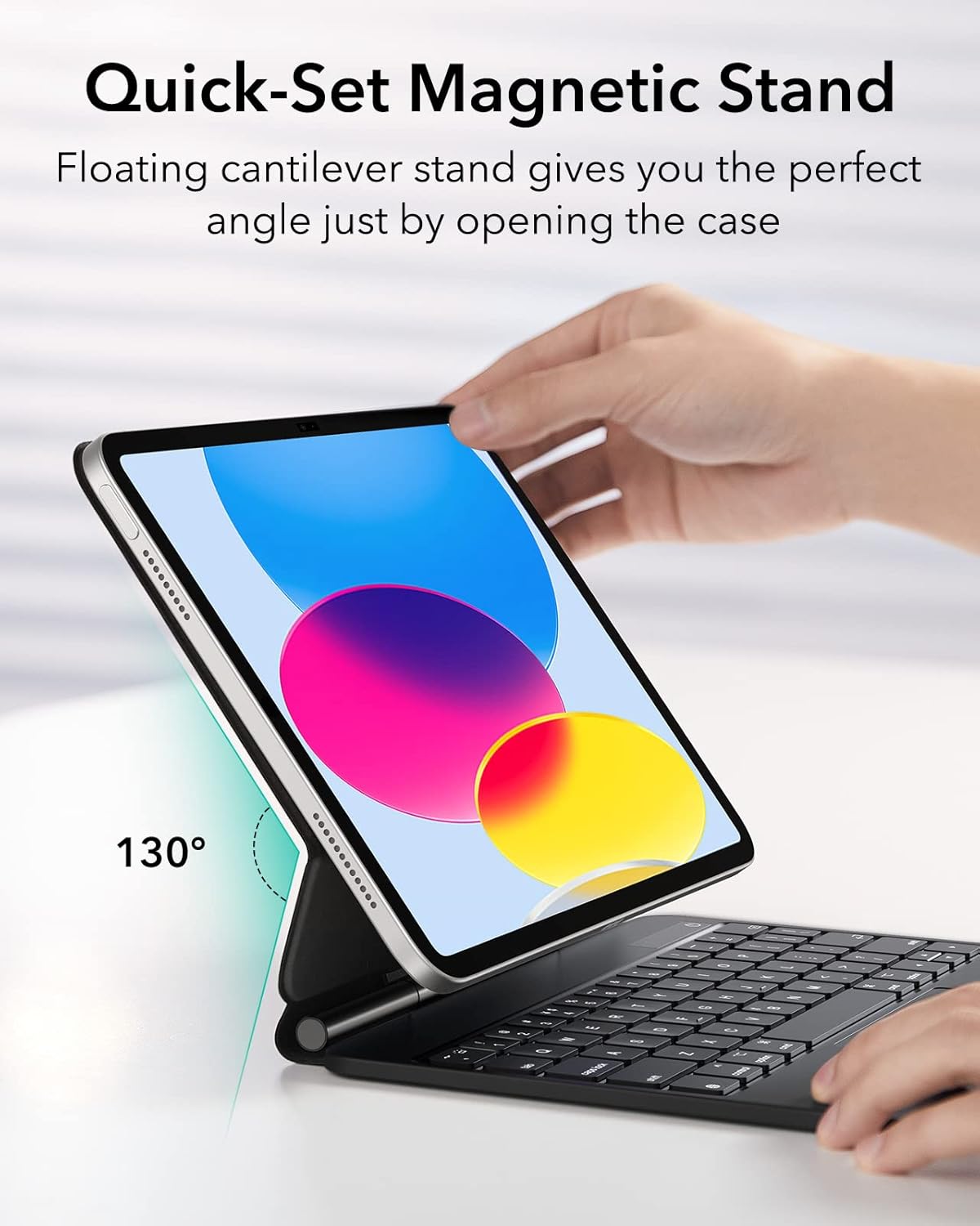 Θήκη ESR Rebound Magnetic Keyboard Black iPad 10th/11th ΘΗΚΕΣ ESR Θήκη ESR Rebound Magnetic Keyboard Black iPad 10th/11th - Image 7