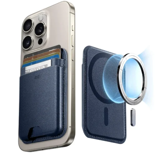 ESR MagSafe Magnetic Wallet Boost Dark Blue MAGSAFE GADGETS ESR ESR MagSafe Magnetic Wallet Boost Dark Blue