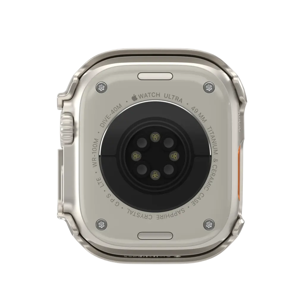 SwitchEasy Hybrid Series 2in1 Glass Case Titanium Apple Watch 49mm APPLE WATCH SwitchEasy SwitchEasy Hybrid Series 2in1 Glass Case Titanium Apple Watch 49mm - Image 4