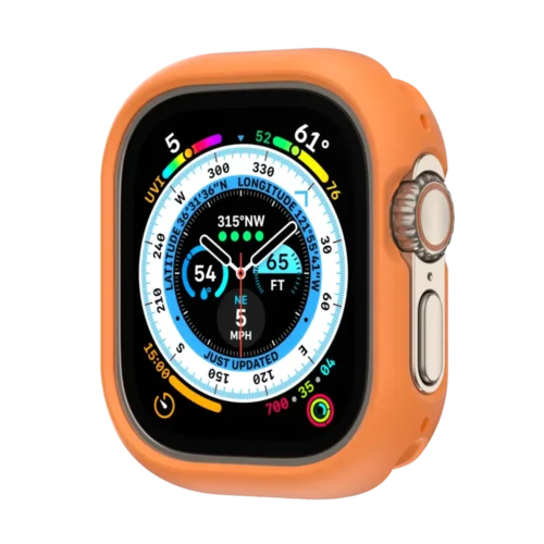 Alternative view of MagEasy Skin Series Case Orange Apple Watch 49mm